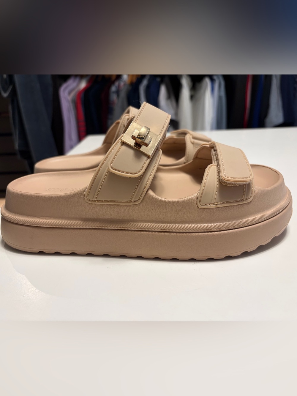 Steve Madden Bigschmona Platform Sandal - Picture 2 of 7